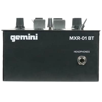 Gemini MXR-01BT 2-Channel 3-Band EQ Professional DJ Mixer w Bluetooth image 3