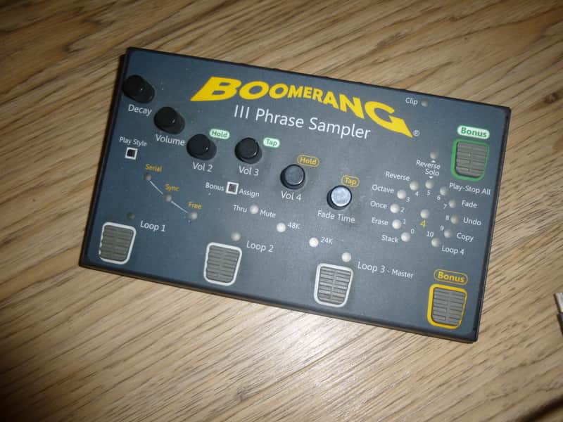 Boomerang III Phrase Sampler | Reverb
