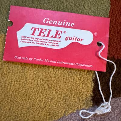 Fender Telecaster Hang Tag 1992 image 5