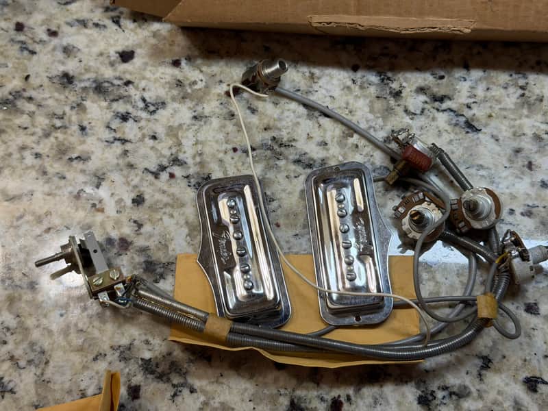 Fender New Old Stock Coronado Pickups & Harness 1966 image 1
