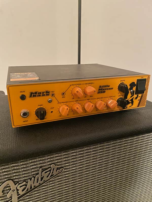 Markbass Little Marcus 250 Marcus Miller Signature 250-Watt Bass Amp Head 2010s - Yellow image 1