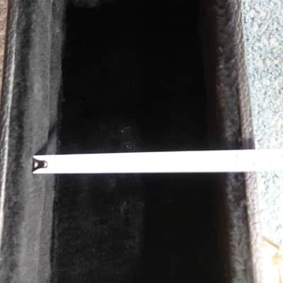 1990s 2000s Well Made Era TKL Guitar Hardshell Case Archtop Style 43X16X3 Grey Fuzzy Lining Fits Epiphone Gibson Eastwood 335 Dot Sheraton Casino image 9