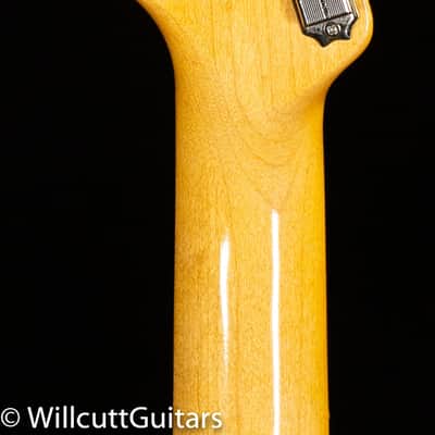 Fender Custom Shop 1962 Jaguar Time Capsule Finish Painted Head Cap Daphne Blue (137) image 10