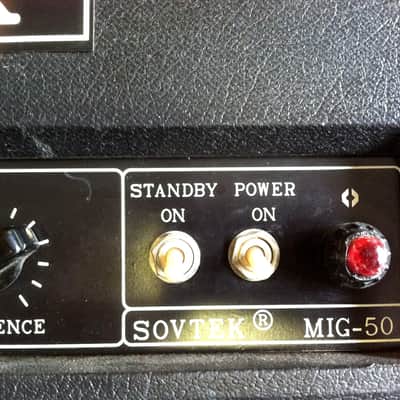 Sovtek Mig-50 50 watt guitar amplifier head image 8