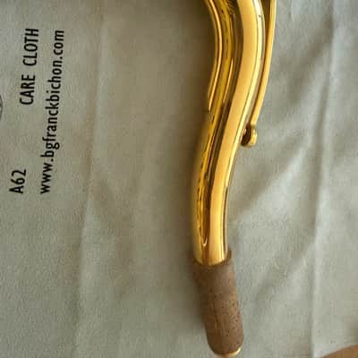 Selmer Tenor Saxophone Neck Gold Plated 2018 - Plaqué or image 2