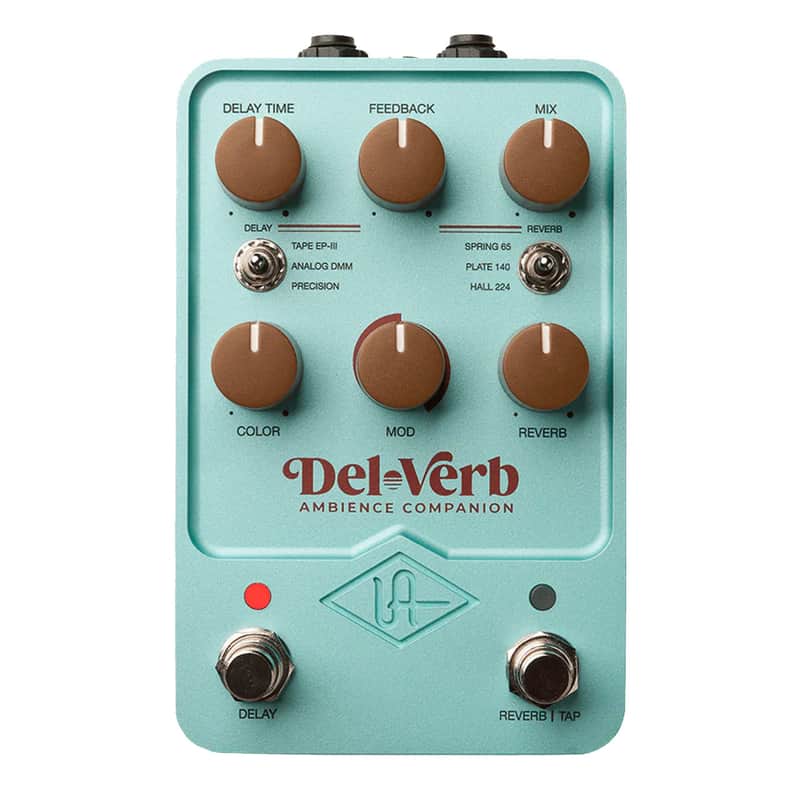 Universal Audio Del-Verb Ambience Companion Reverb and Delay Pedal image 1