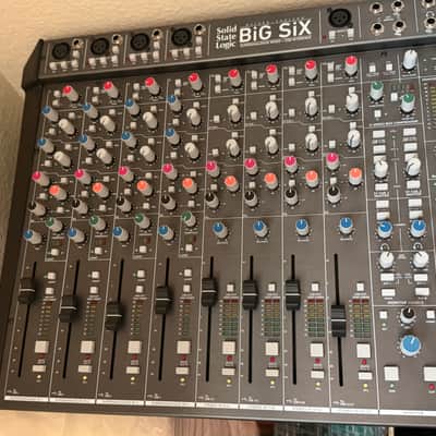 Solid State Logic BiG SiX 6-Channel Analog Mixer 2022 - Present - Black image 1