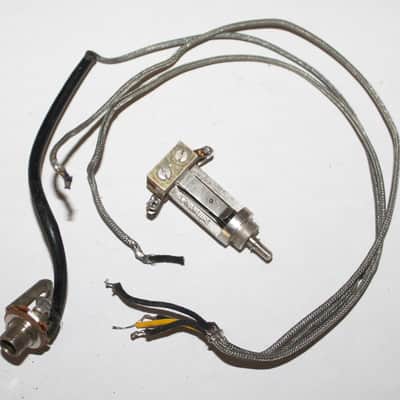Vintage 1970's Gibson Les Paul Switchcraft Wiring Switch Jack 1974 image 1