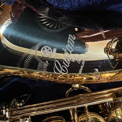 Yamaha YAS-82Z Custom Z Alto Saxophone 2010s - Brass image 3