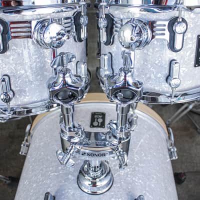 Sonor AQ2 White Marine Pearl 5 Piece Kit image 10