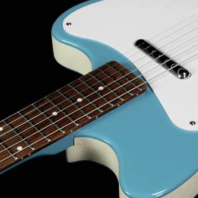 Danelectro D67-AQUA ‘67 DANO Series Offset Body Shape 6-String Electric Guitar image 4