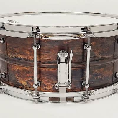 Udrum 6.5x14" Aged Copper Shell 2021 Aged Copper image 2