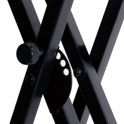 On-Stage KS7171 Adjustable Double-X Keyboard Stand w/Bolted Construction image 5