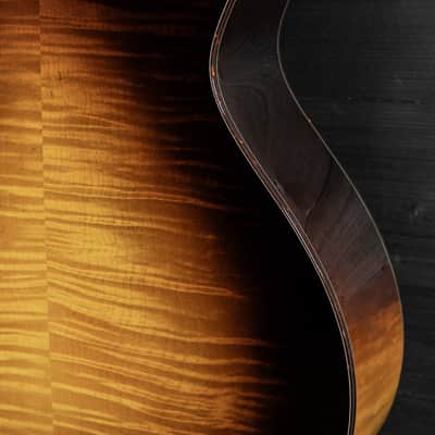 Taylor Custom #9 Grand Concert 12-Fret Figured Maple / Black Top Sitka image 10