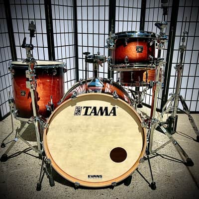TAMA Superstar 3pc Drum Kit in Mahogany Burst Lacquer image 7