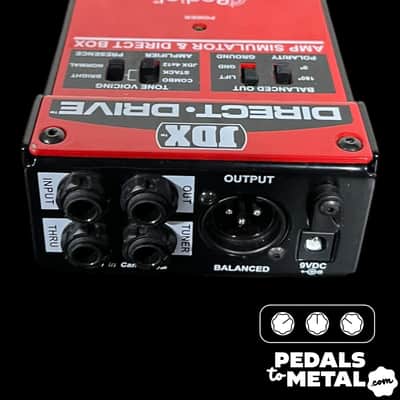Radial JDX Direct-Drive Reactor Amplifier Direct Box 2010s - Red X11777 image 6