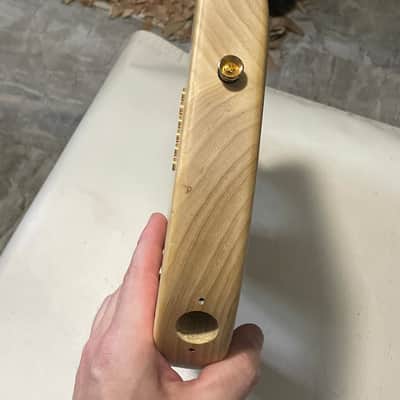2010's Charvel Mexico Pro Mod Style 1 Natural Ash Wood Guitar Body Hardtail image 10