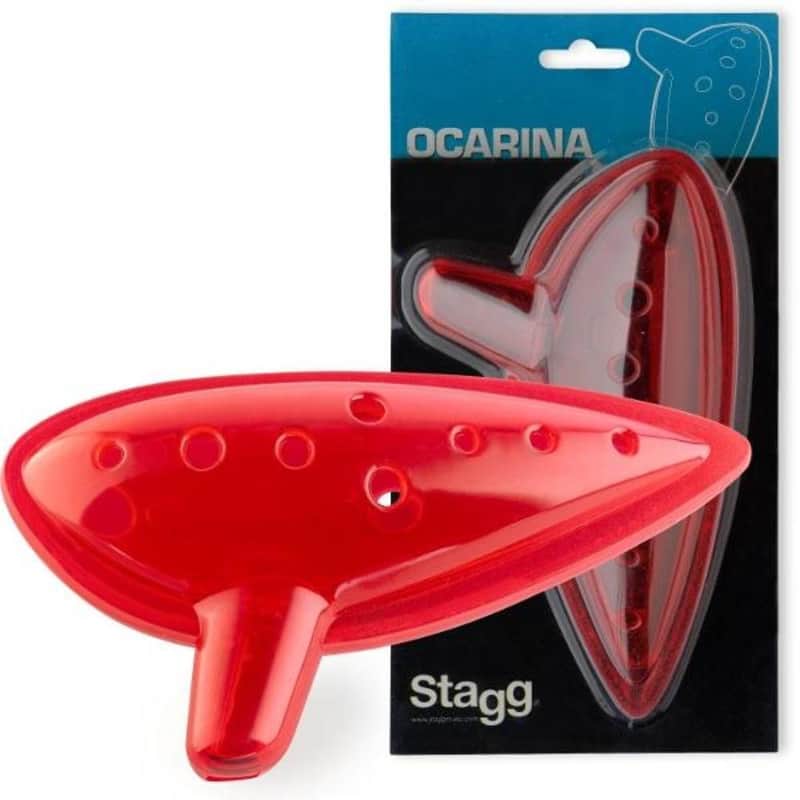 Stagg OCA-PLRD Plastic Ocarina image 1