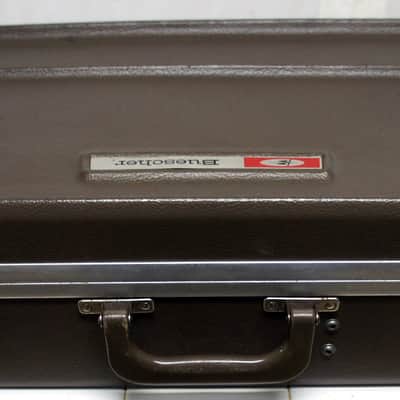 Buescher True-Tone Low Pitch Series IV Alto Sax 1929 Silver (with case) image 9
