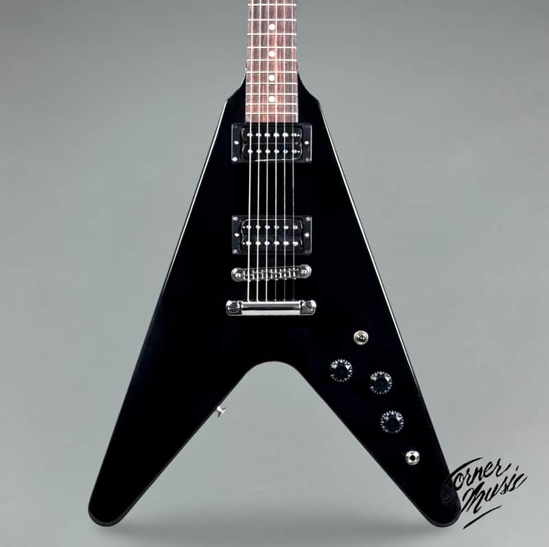 Immagine Gibson 80s Flying V 2023 - Ebony - 1