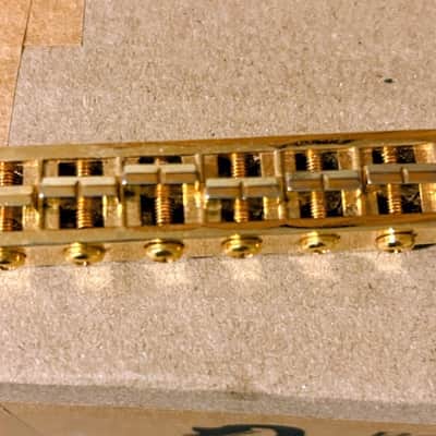 Schaller Gibson Nashville tune-o-matic bridge 2000’s - Gold image 2