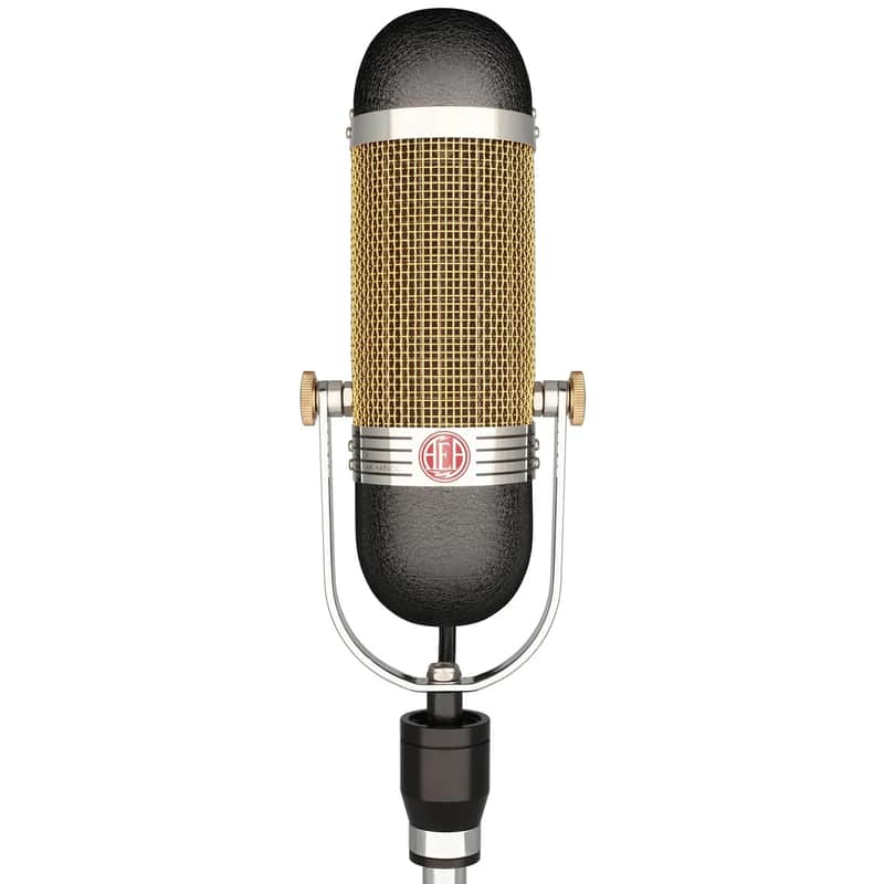 AEA R84A / A840 Active Ribbon Microphone 2012 - Present - Black / Gold image 1