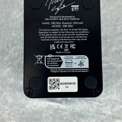 EBS Billy Sheehan Ultimate Signature Drive Pedal image 2