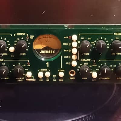 Joemeek twinQ2 Dual Studio Channel Strip 2010s - Green image 2