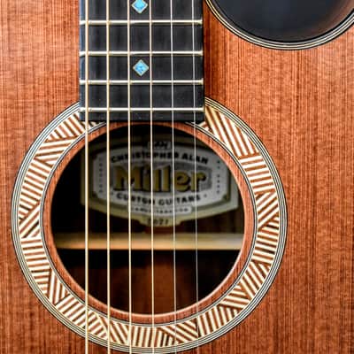 Cam Guitars Grand Concert- Tunnel Redwood- Oregon Walnut image 5