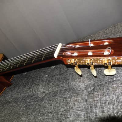 HAND MADE IN 1985 - TAKAMINE No8 - SWEET AND POWERFUL CLASSICAL CONCERT GUITAR image 10