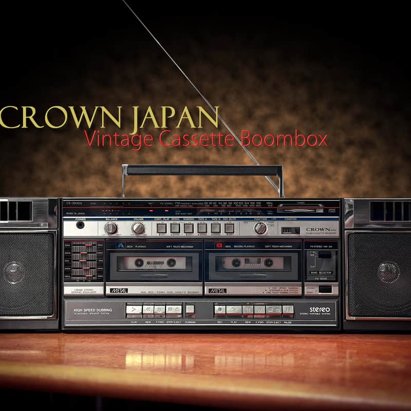 1987 Crown CS-3300S Black