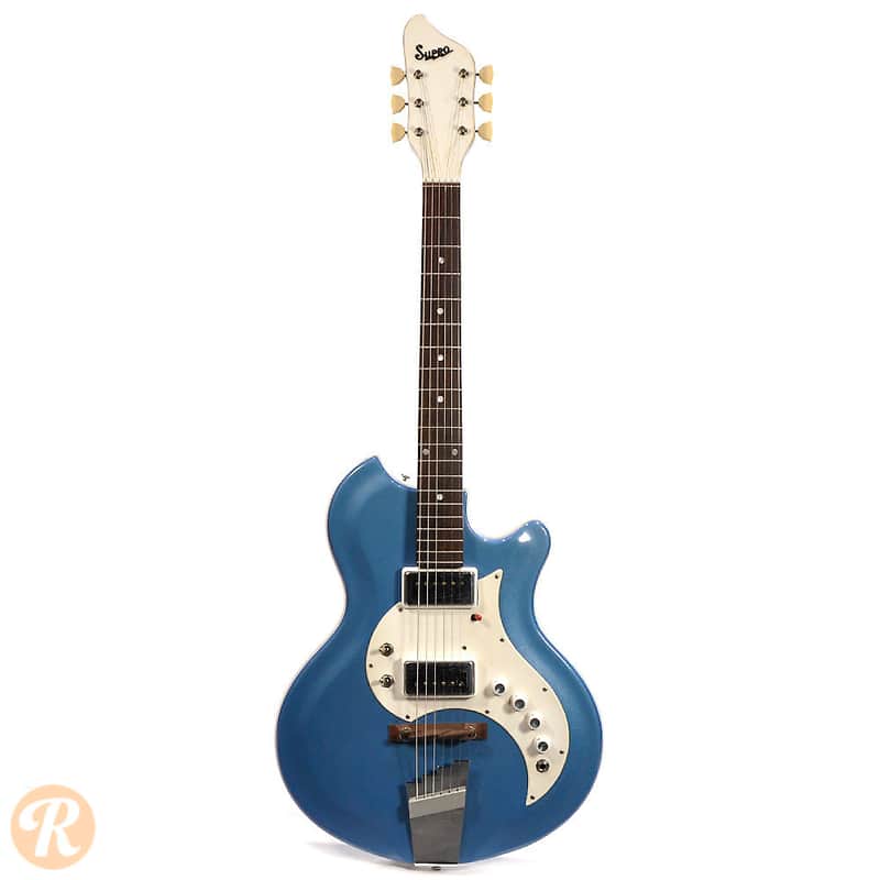 Supro Tremo-Lectric Blue 1965 image 7