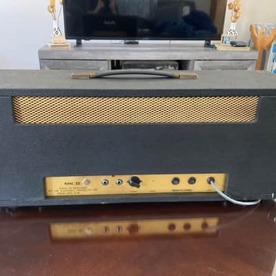 Marshall JMP 1987 2-Channel 50-Watt Guitar Amp Head 1967 - 1975 - Black image 6