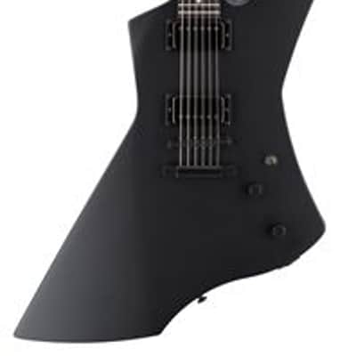 ESP LTD James Hetfield Snakebyte Electric Guitar with Case Satin Black image 1