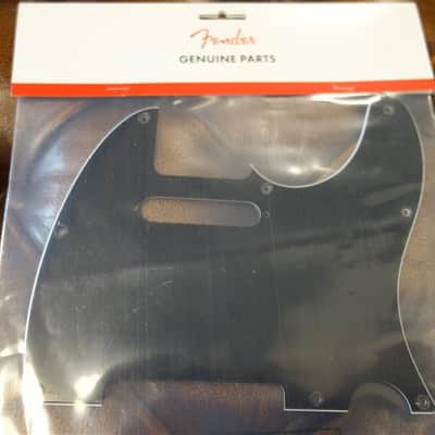 Fender Pickguard Telecaster 8-Hole Mount Black 3-Ply image 1
