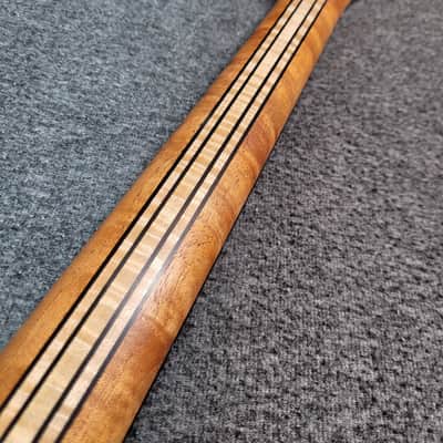 Barlow Guitars  Falcon II 2020 Camphor Burl / Spanish Cedar / Ebony image 9