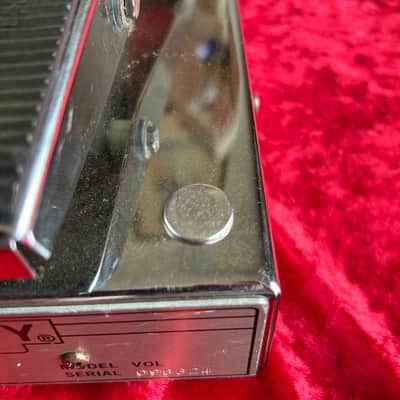 Morley VOL Volume pedal Mid-1970s - Chrome image 17
