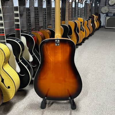 Framus Texan Sunburst 1960s Acoustic Guitar image 2