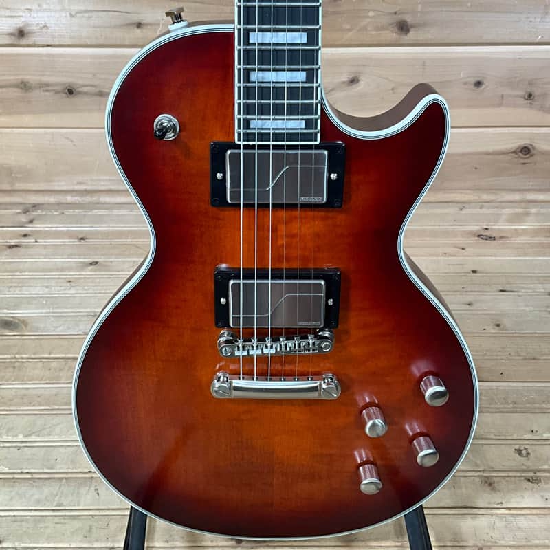 Epiphone Les Paul Prophecy Electric Guitar - Aged Bengal Tiger Burst image 1