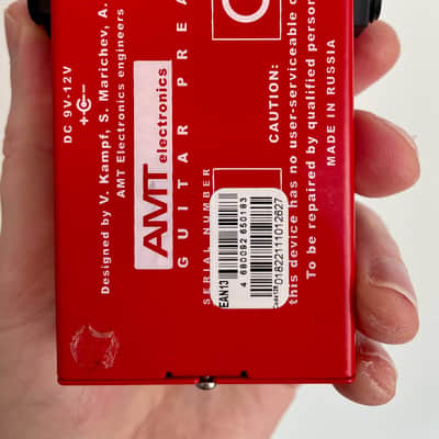 AMT Electronics Legend Amp R1 Distortion 2010s - Red image 5