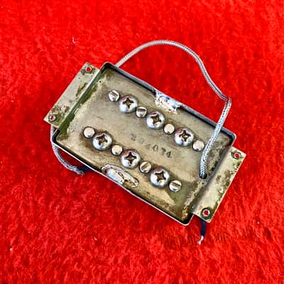 Fender Wide Range BASS humbucker Seth lover 1974 - Nickel original vintage USA tele telecaster image 2