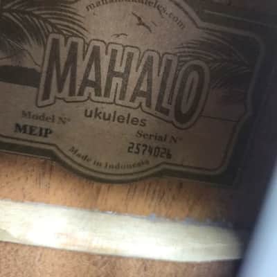 Mahalo ME1P Pineapple Ukulele w/bag image 3