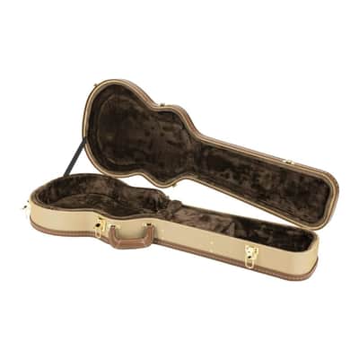 Gretsch G2655T Tweed Hard Shell Case with Center Storage Compartment for Streamliner Electric Guitar (Brown) image 4