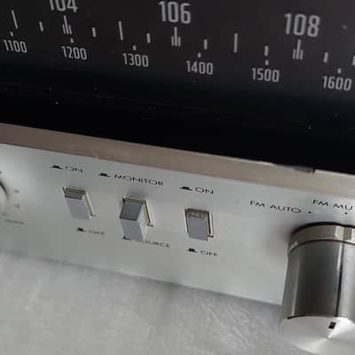 JVC Vintage JVC R-S5 AM/FM Stereo Receiver1979-Grey metal"Please read all desc. image 5