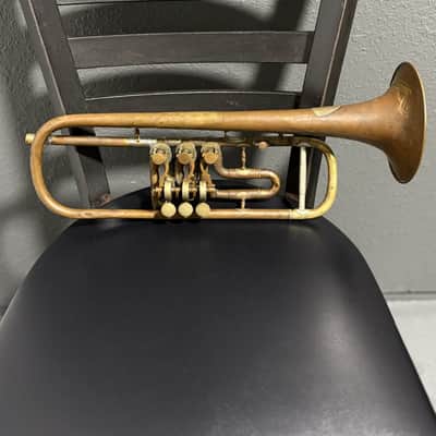 Vintage Chr. Reisser Rotary Trumpet (Used) image 2