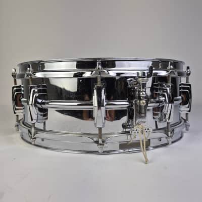 Ludwig Brass Supraphonic COB 5x14" Vintage 60s PreSerial Crimped Beds image 5