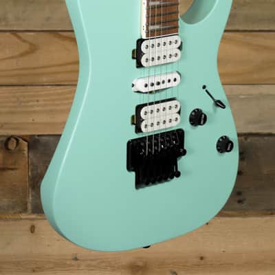 Ibanez RG470DX Electric Guitar Sea Foam Green Matte image 1