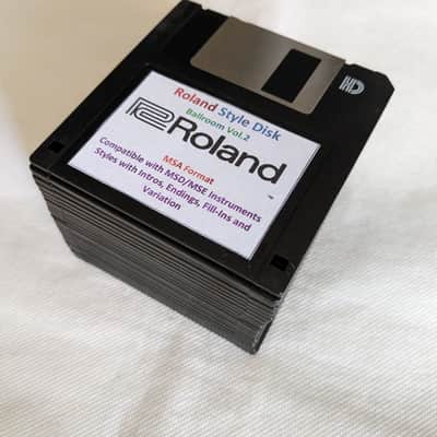 Roland Keyboard Floppy Disk Styles Collection image 3