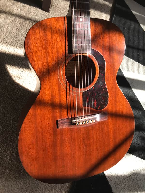 1959 Guild M-30 Mahogany "Ghost Label" Mega-Rare Hoboken Collector Grade M-20 image 1
