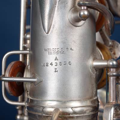 Conn New Wonder Transitional / 6M Alto /  1930 - Brushed Silver image 20